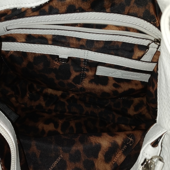 B. Makowsky Metallic Color Block Tote Bag - Picture 5 of 9